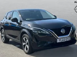 Black Used 2022 Nissan Qashqai N-Connecta SUV | £18,205 (A bit pricey)