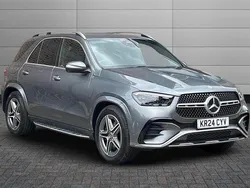 Selenite grey Used 2024 Mercedes GLE450 AMG AMG line Estate | £58,500 (Super price)