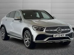 High tech silver Used 2023 Mercedes 220 AMG line Coupe | £45,895