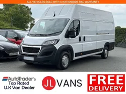 White Used 2022 Peugeot Boxer Van | £16,975 (Expensive)