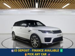 White Used 2020 Land Rover Range Rover Sport HSE SUV | £30,249 (Fair price)