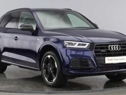 Navarra blue metallic Used 2019 Audi Q5 Black Edition SUV | £23,750 (Fair price)
