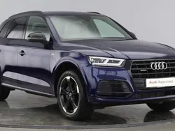 Navarra blue metallic Used 2019 Audi Q5 Black Edition SUV | £24,350 (Fair price)