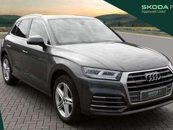 Grey Used 2018 Audi Q5 S-Line SUV | £18,990 (Fair price)