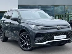 Grey New 2025 VW Tiguan R-line SUV | £36,699 (Expensive)