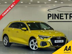 Yellow Used 2021 Audi A3 Sportback e-tron S-Line Hatchback | £18,999 (A bit pricey)