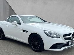 White Used 2017 Mercedes SLC200 AMG line Cabriolet | £18,480 (Fair price)