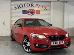 Red Used 2015 BMW 220 Sport Line Coupe | £9,999 (Fair price)