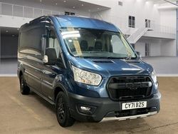 Blue Used 2022 Ford Transit S Van | £16,787 (Expensive)