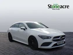 White Used 2020 Mercedes CLA200 Shooting Brake AMG line Estate | £19,995 (Fair price)
