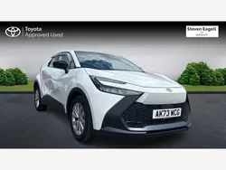 White Used 2024 Toyota C-HR SUV | £24,149 (A bit pricey)