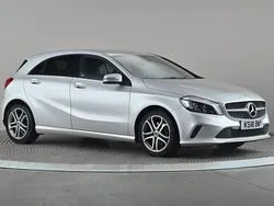 Silver Used 2018 Mercedes A180 Sport Edition Hatchback | £11,798 (Fair price)