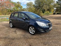 Blue Used 2013 Vauxhall Meriva MPV | £2,990 (Fair price)