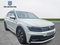 White Used 2019 VW Tiguan R-line SUV | £16,500 (Good price)
