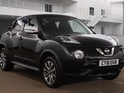 Black pearl Used 2018 Nissan Juke Tekna SUV | £10,275 (Fair price)