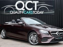 Red Used 2018 Mercedes E350 AMG Line Premium Plus Cabriolet | £23,995 (Fair price)