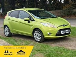 Green Used 2010 Ford Fiesta Titanium Hatchback | £4,650 (Fair price)