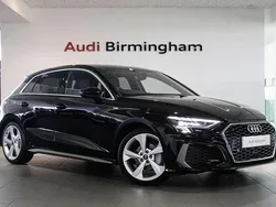 Black Used 2023 Audi A3 S-Line Hatchback | £22,500 (Fair price)