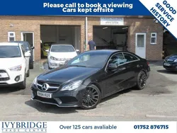 Black Used 2014 Mercedes E220 AMG Coupe | £6,995 (Fair price)