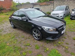 Black Used 2015 Mercedes CLA220 Sedan | £9,590 (Super price)