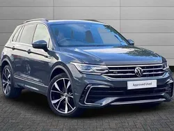 Dolphin grey Used 2023 VW Tiguan R-line SUV | £27,950 (Fair price)