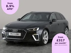 Black Used 2021 Audi A4 S-Line Estate | £21,095 (Good price)