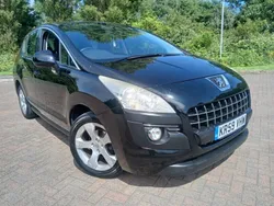 Black Used 2009 Peugeot 3008 Sport Hatchback | £2,295 (Fair price)