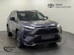 Grey/black Used 2022 Toyota RAV4 Hybrid SUV | £29,990 (Fair price)