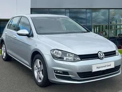 Silver Used 2017 VW Golf VII Edition Hatchback | £13,589 (Fair price)