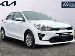 White Used 2022 Kia Rio 2 Hatchback | £12,795 (Fair price)