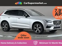 Silver Used 2021 Volvo XC60 R-Design SUV | £25,197 (Good price)