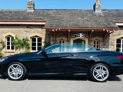 Black Used 2014 Mercedes E220 AMG Cabriolet | £8,995 (A bit pricey)