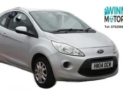 Silver Used 2014 Ford Ka Hatchback | £2,395