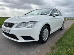 White Used 2014 Seat Leon Estate | £4,495 (Fair price)