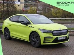 Hyper green Used 2023 Skoda Enyaq iV vRS SUV | £28,859 (Good price)