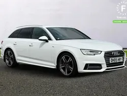 White Used 2016 Audi A4 S-Line Estate | £15,299 (A bit pricey)
