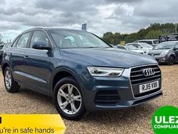 Blue Used 2015 Audi Q3 Advanced SUV | £9,999 (Fair price)