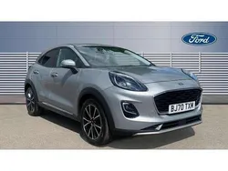 Silver Used 2020 Ford Puma Titanium SUV | £13,558 (Good price)