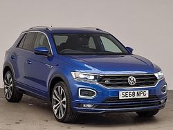 Blue Used 2019 VW T-Roc R-line SUV | £19,298 (Fair price)