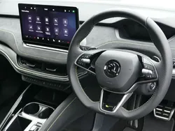 Black Used 2024 Skoda Enyaq iV vRS SUV | £38,285