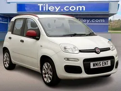 White Used 2015 Fiat Panda Easy Hatchback | £4,990 (Fair price)