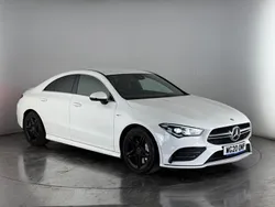 White Used 2020 Mercedes CLA35 AMG AMG Coupe | £24,250 (Good price)