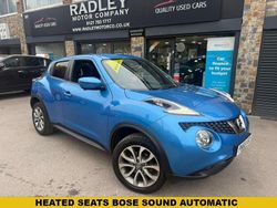 Blue Used 2018 Nissan Juke Tekna SUV | £10,000 (Fair price)