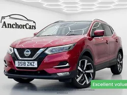 Red Used 2018 Nissan Qashqai S SUV | £11,495 (Good price)
