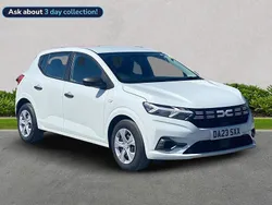 White Used 2023 Dacia Sandero Essentiel Hatchback | £10,799 (Good price)