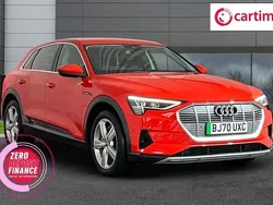 Red Used 2020 Audi e-tron Advanced SUV | £17,995 (Good price)