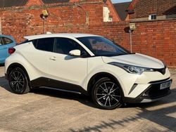 White Used 2017 Toyota C-HR SUV | £12,995 (Fair price)
