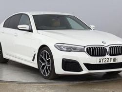 White Used 2022 BMW 520 M Sport | £27,268 (Good price)