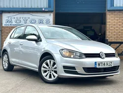 Silver Used 2014 VW Golf VII SE Hatchback | £5,295 (Fair price)