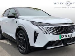 White Used 2024 Peugeot e-3008 GTi SUV | £28,128 (Fair price)